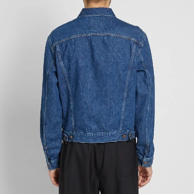 Shop Acne Studios Trash 1998 Denim Jacket In Blue