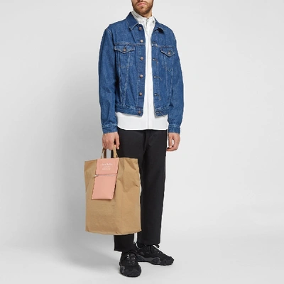 Shop Acne Studios Trash 1998 Denim Jacket In Blue