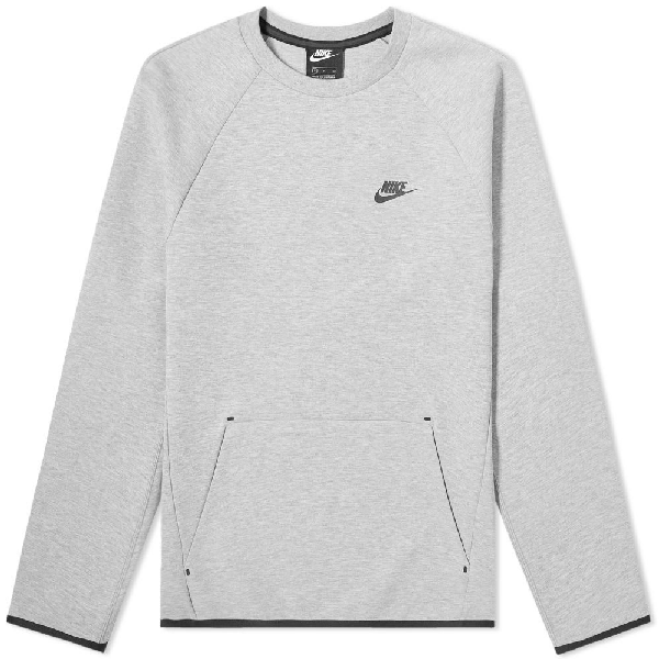nike tech fleece long sleeve crew