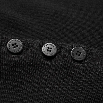 Shop Armor-lux 01901 Fouesnant Crew Knit In Black