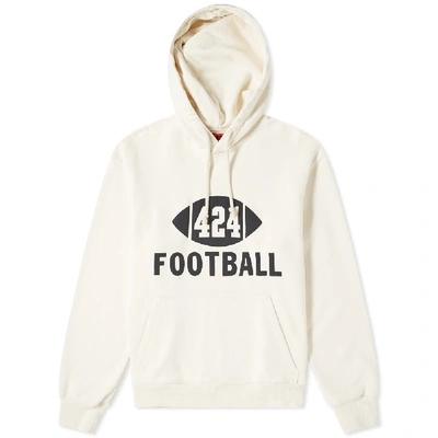 Shop 424 Football Hoody In White