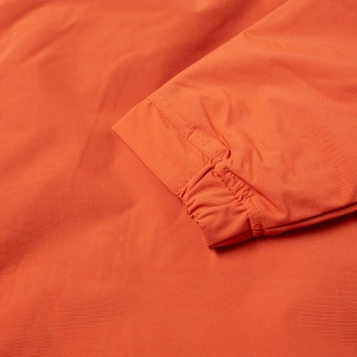 Shop Carhartt Wip Nimbus Fleece Lined Pullover Jacket In Orange