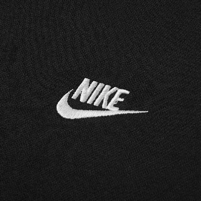 Shop Nike Club Crew Sweat In Black