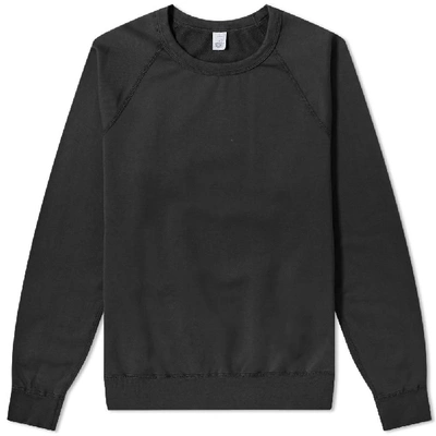 Shop Save Khaki Fleece Crew Sweat In Black