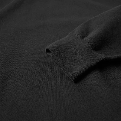 Shop Save Khaki Fleece Crew Sweat In Black