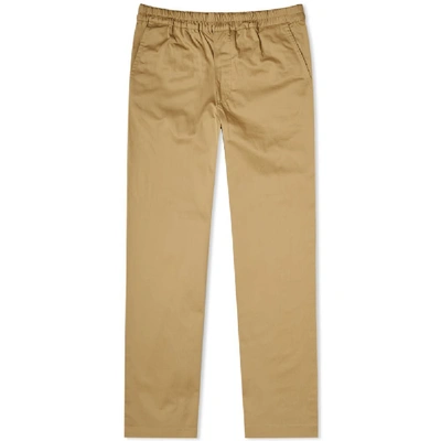 Shop Acne Studios Paco Drawstring Pant In Brown