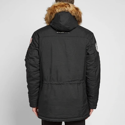 Shop Alpha Industries Polar Jacket In Black