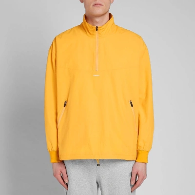 Shop Adsum Uc Popover Jacket In Yellow