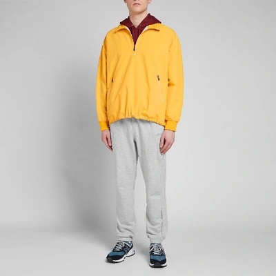 Shop Adsum Uc Popover Jacket In Yellow