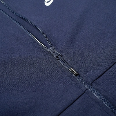 Shop Nike Tech Fleece Hoody In Blue