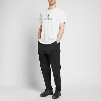 Shop Arc'teryx Arc' Word Tee In White