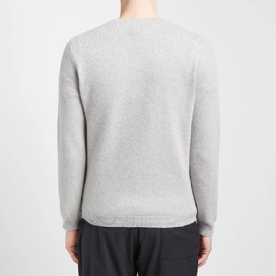 Shop Norse Projects Sigfred Lambswool Crew Knit In Grey