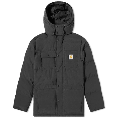 Shop Carhartt Wip Alpine Coat In Black