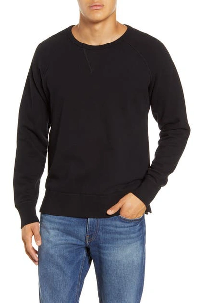 Shop Ugg Leland Crewneck Sweater In Black