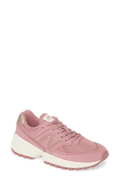 Shop New Balance 574 Sport Sneaker In Pink