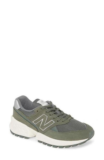 Shop New Balance 574 Sport Sneaker In Green