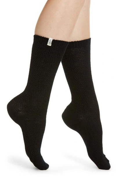 Shop Ugg Classic Boot Socks In Black