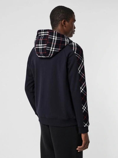 Shop Burberry V In Navy