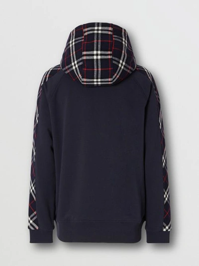 Shop Burberry V In Navy