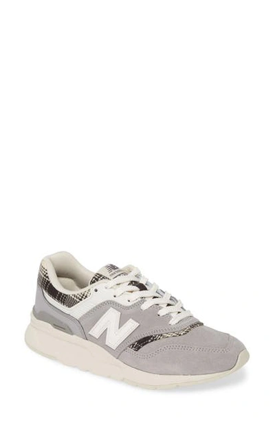 Shop New Balance 997h Sneaker In Grey Black