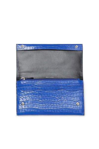 Shop Rebecca Minkoff Wallet Clutch In Bright Blue