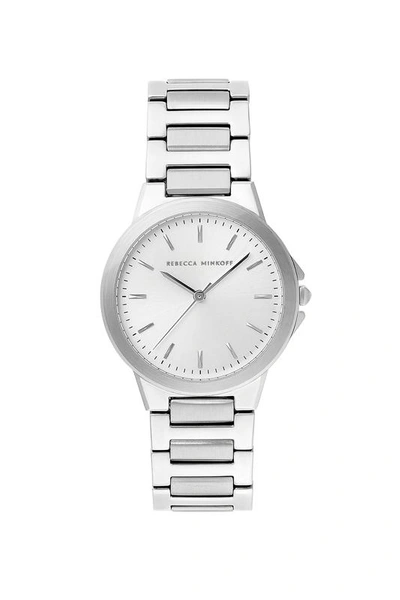 Shop Rebecca Minkoff Women's Designer Stainless Steel Watch | Cali 34mm |  In Silver