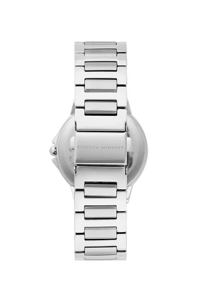 Shop Rebecca Minkoff Women's Designer Stainless Steel Watch | Cali 34mm |  In Silver