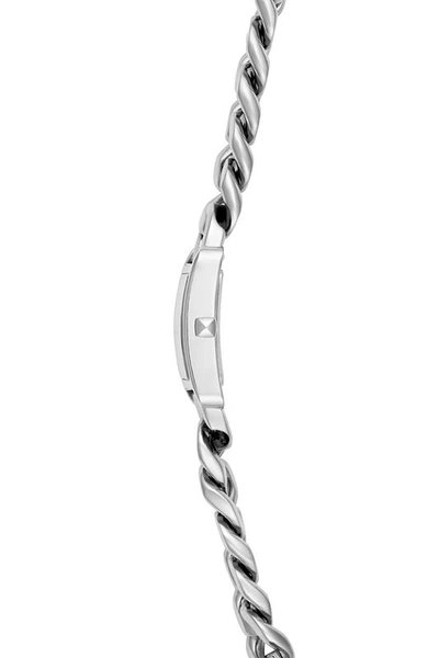 Shop Rebecca Minkoff Women's Chain Bracelet Watch | Silver Moment Watch |