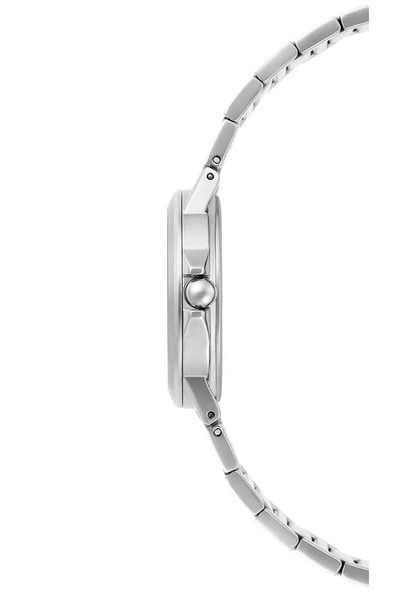 Shop Rebecca Minkoff Cali Silver Tone Bracelet Watch, 36mm