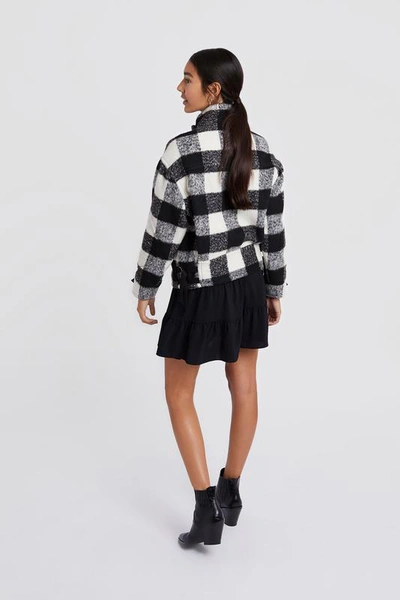 Shop Rebecca Minkoff Allegra Jacket In Black Multi