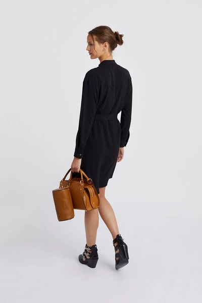 Shop Rebecca Minkoff Callie Dress In Black