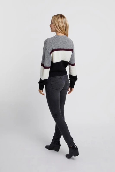 Shop Rebecca Minkoff Liliana Striped Sweater In Multi