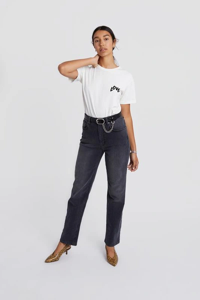 Shop Rebecca Minkoff Love Stroke Westin Tee In Ecru