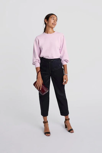 Shop Rebecca Minkoff Scarlette Sweatshirt In Pink
