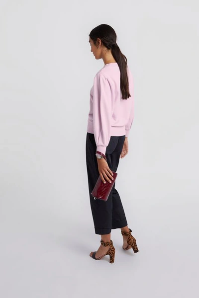 Shop Rebecca Minkoff Scarlette Sweatshirt In Pink
