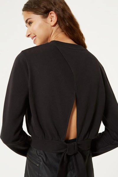 Shop Rebecca Minkoff Womens Black Sweatshirt | Black Molly Sweatshirt |