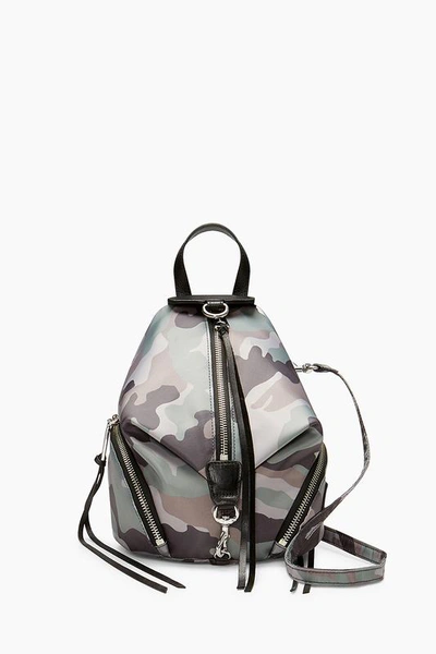 Convertible mini julian nylon backpack top