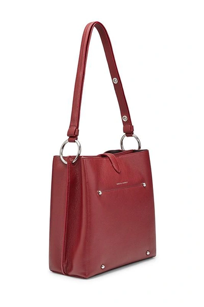 Shop Rebecca Minkoff Megan Shoulder Bag In Pinot Noir