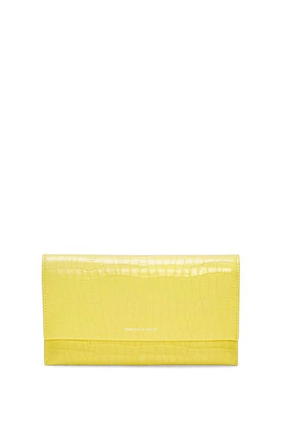 Shop Rebecca Minkoff Wallet Clutch In Capr Yellow