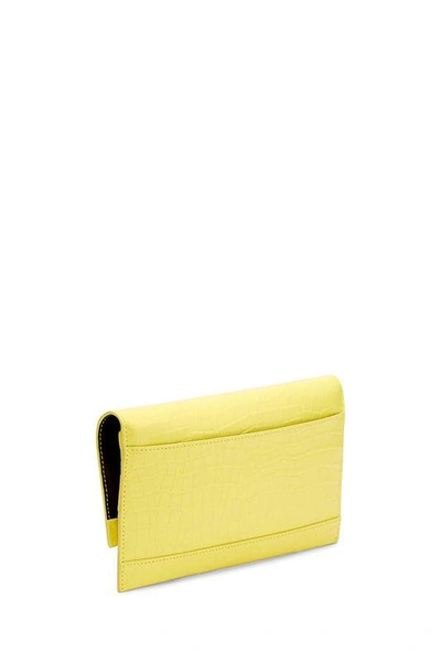 Shop Rebecca Minkoff Wallet Clutch In Capr Yellow