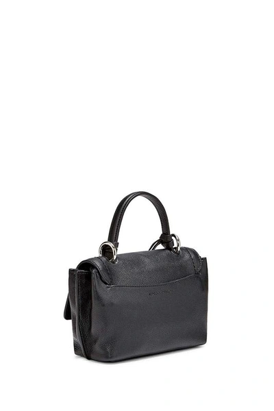 Shop Rebecca Minkoff Small Black Satchel Purse | Stella Mini Satchel |