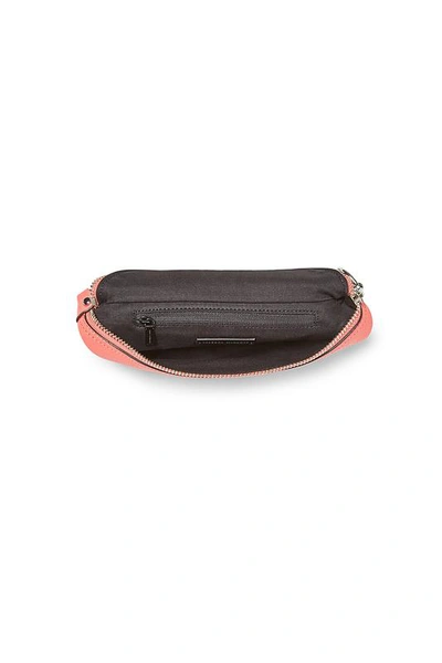 Shop Rebecca Minkoff Bree Mini Belt Bag In Grapefruit