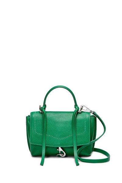 Shop Rebecca Minkoff Stella Mini Satchel Crossbody In Jungle