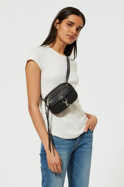 Shop Rebecca Minkoff Black Blythe Crossbody Bag |