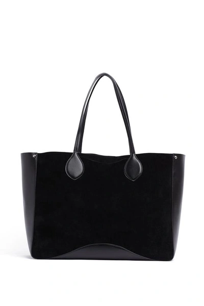 Shop Rebecca Minkoff Pippa Unlined Tote In Black