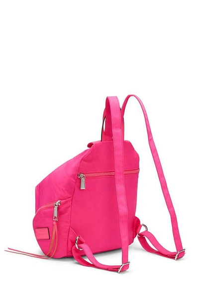 Shop Rebecca Minkoff Julian Nylon Backpack In Magenta