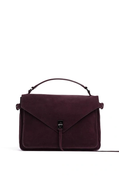 Shop Rebecca Minkoff Darren Messenger In Currant