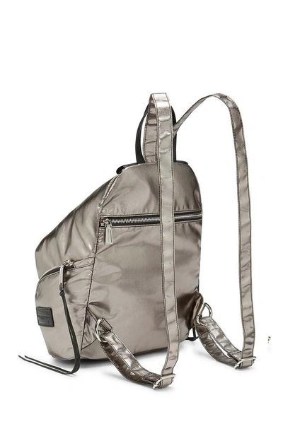 Shop Rebecca Minkoff Julian Nylon Backpack In Gunmetal