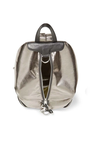 Shop Rebecca Minkoff Julian Nylon Backpack In Gunmetal