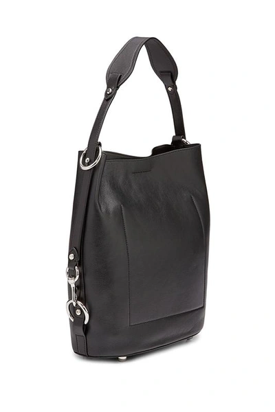 Shop Rebecca Minkoff Utility Convertible Bucket In Black